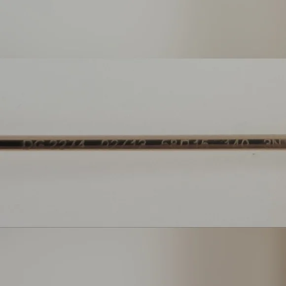 Dolce & Gabbana Sunglasses Butterfly Gold Gradient Brown DG2274 02/13 58-15-140 - Picture 4 of 16